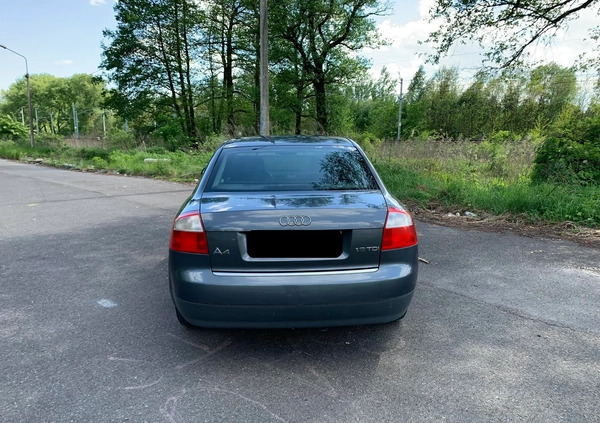 Audi A4 cena 11700 przebieg: 236000, rok produkcji 2001 z Jaworzno małe 106